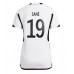 Tyskland Leroy Sane #19 Replika Hemma matchkläder Dam VM 2022 Korta ärmar